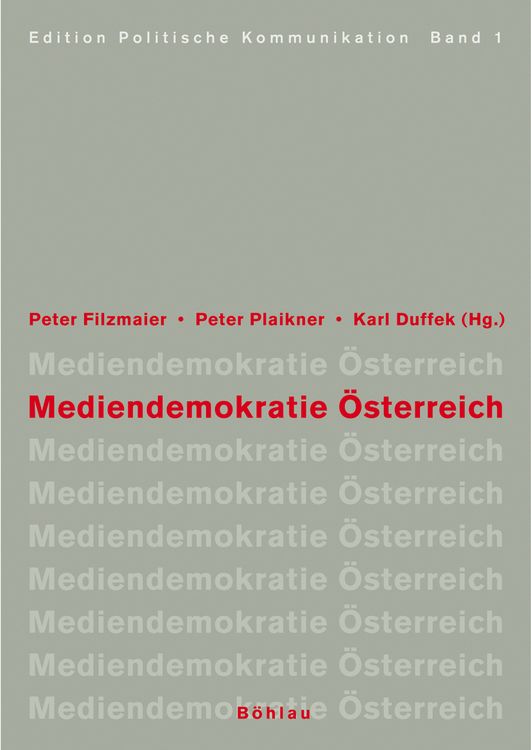 Produktbild: Mediendemokratie &Ouml;sterreich
