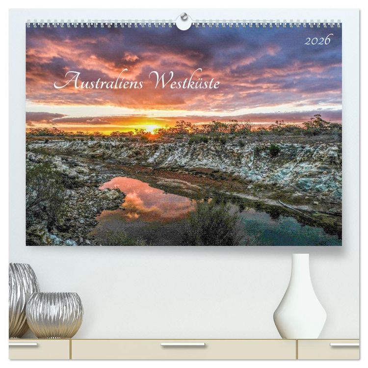 Produktbild: Australiens Westk&uuml;ste (hochwertiger Premium Wandkalender 2026 DIN A2 quer), Kunstdruck in Hochglanz