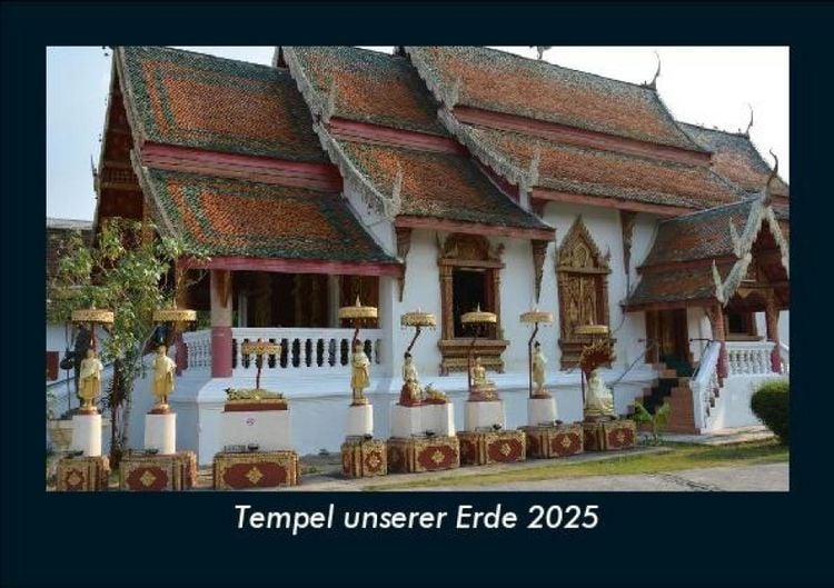 Produktbild: Tempel unserer Erde 2025 Fotokalender DIN A5