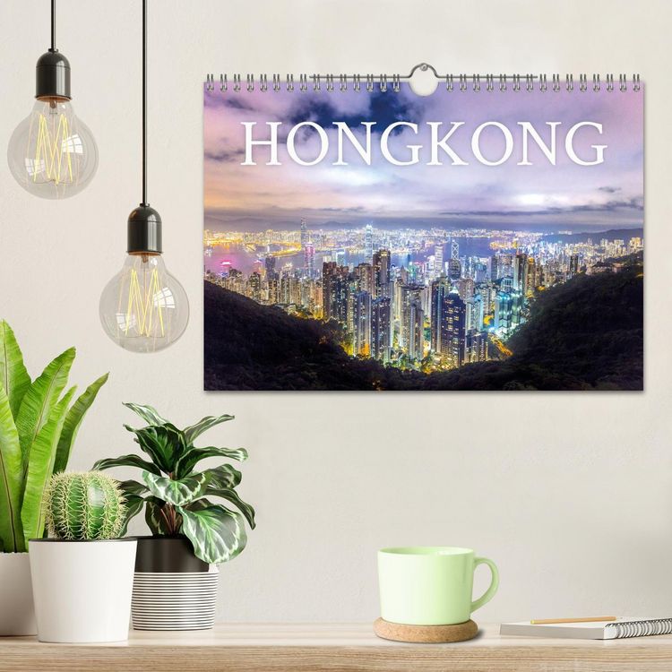 Produktbild: Hongkong - eine einzigartige Weltstadt (Wandkalender 2026 DIN A4 quer), CALVENDO Monatskalender