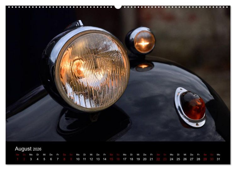 Produktbild: Citro&euml;n 11CV Traction Avant (Wandkalender 2026 DIN A2 quer), CALVENDO Monatskalender