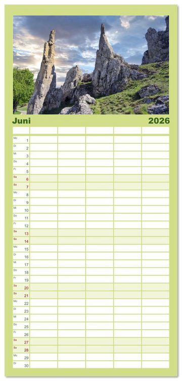 Produktbild: Familienplaner 2026 - Rund um Esslingen mit 5 Spalten (Wandkalender, 21 x 45 cm) CALVENDO