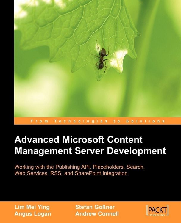 Produktbild: Advanced Microsoft Content Management Server Development