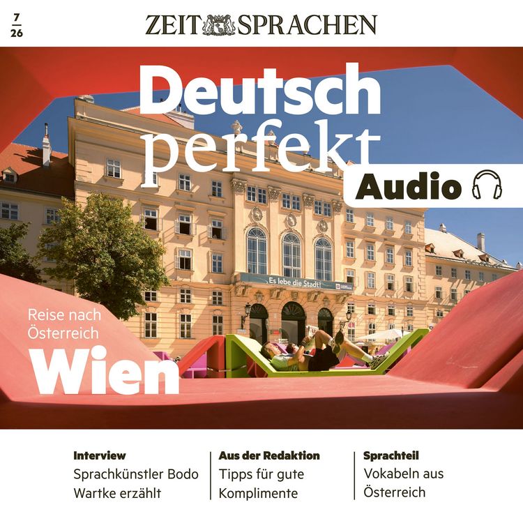 Produktbild: Deutsch perfekt Audio - Wien