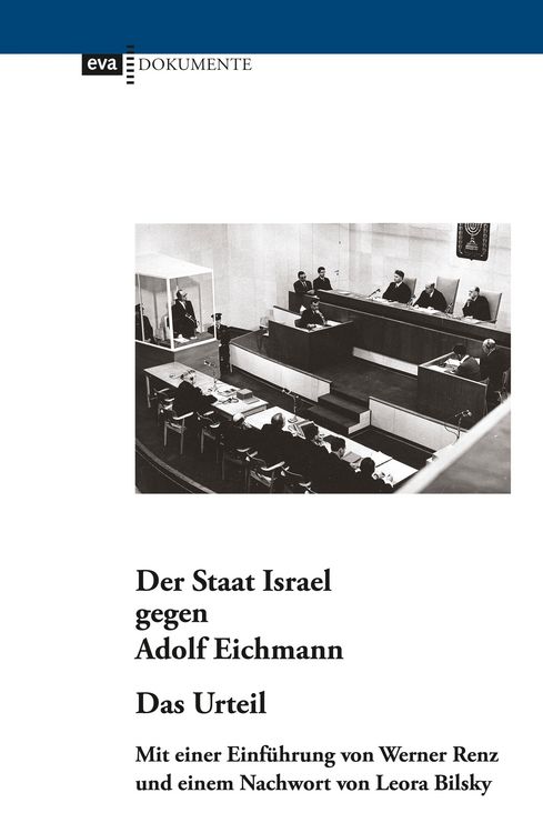 Produktbild: Der Staat Israel gegen Adolf Eichmann. Das Urteil