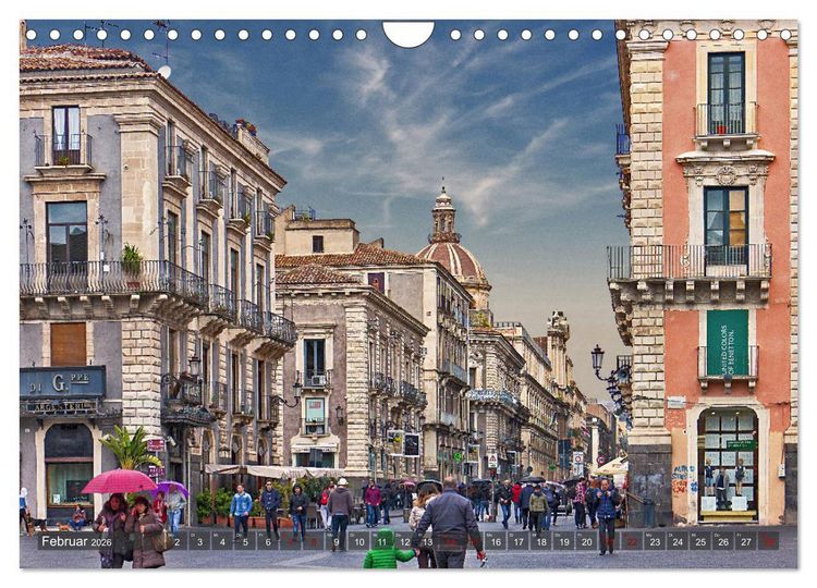Produktbild: Widerspr&uuml;chliches Sizilien (Wandkalender 2026 DIN A4 quer), CALVENDO Monatskalender