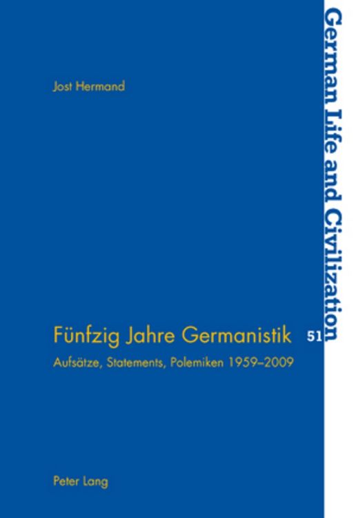 Produktbild: F&uuml;nfzig Jahre Germanistik