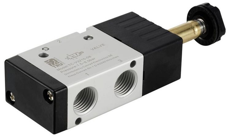 Produktbild: TRU COMPONENTS Magnetventil TC-12772460 TC-V3210-08G 1/4 1St.