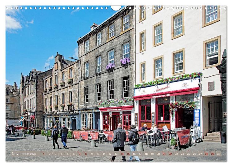 Produktbild: So sch&ouml;n ist Edinburgh (Wandkalender 2026 DIN A3 quer), CALVENDO Monatskalender