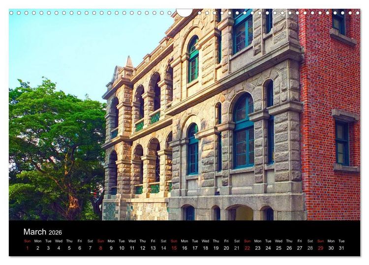 Produktbild: Monuments of Hong Kong 2026 (Wall Calendar 2026 DIN A3 landscape), CALVENDO 12 Month Wall Calendar