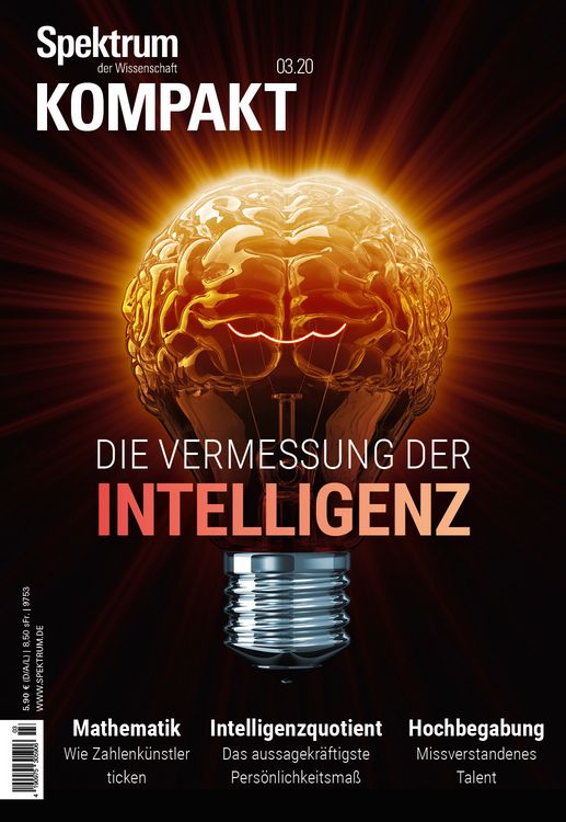 Produktbild: Spektrum Kompakt - Die Vermessung der Intelligenz