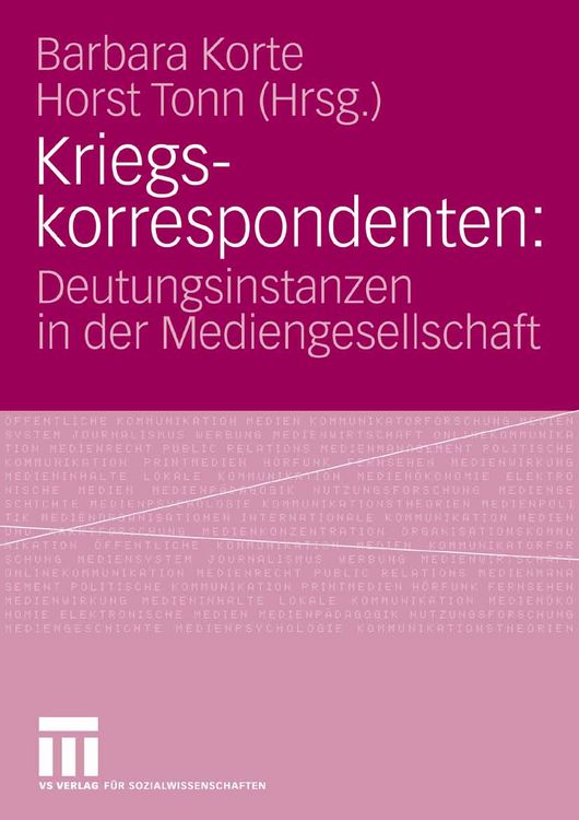Produktbild: Kriegskorrespondenten