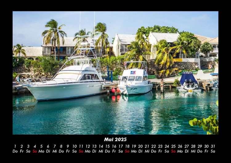 Produktbild: Bootskalender 2025 Fotokalender DIN A3