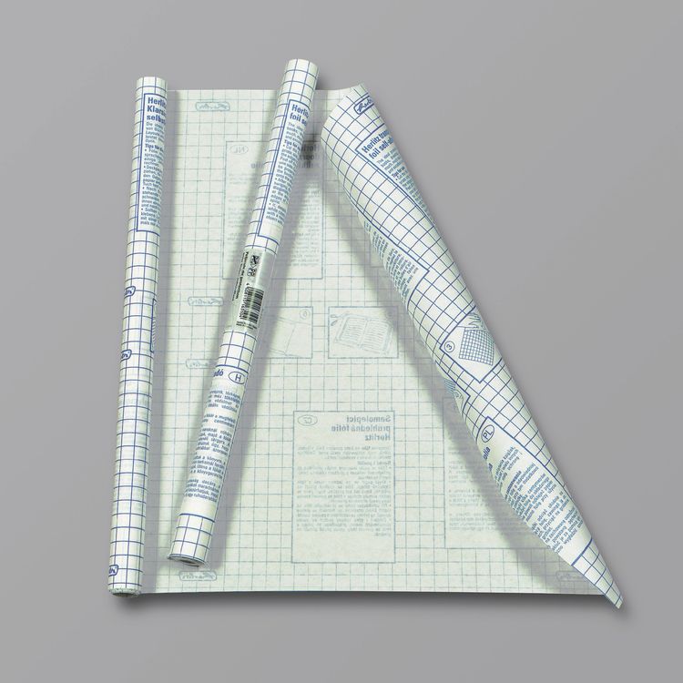 Produktbild: Herlitz Bucheinschlagfolie selbstklebend farblos 40 x 100 cm