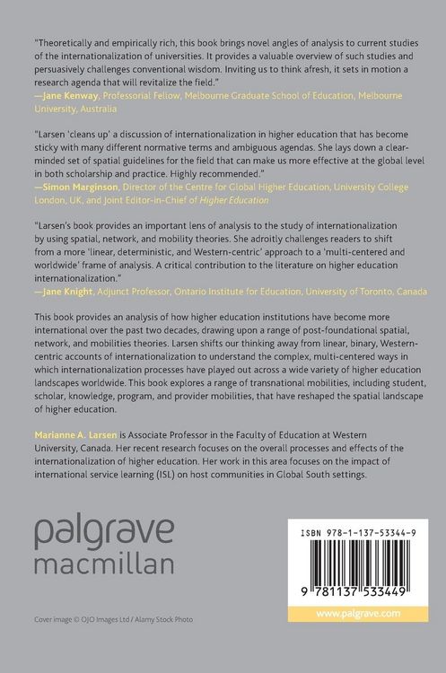 Produktbild: Internationalization of Higher Education