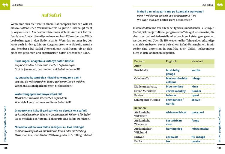 Produktbild: Reise Know-How Sprachf&uuml;hrer Kisuaheli - Wort f&uuml;r Wort