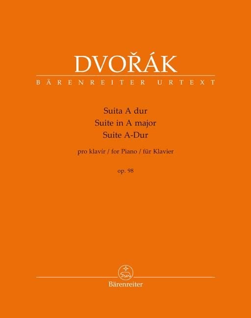 Produktbild: Suite f&uuml;r Klavier A-Dur op. 98