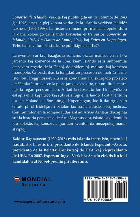 Produktbild: Sonorilo de Islando