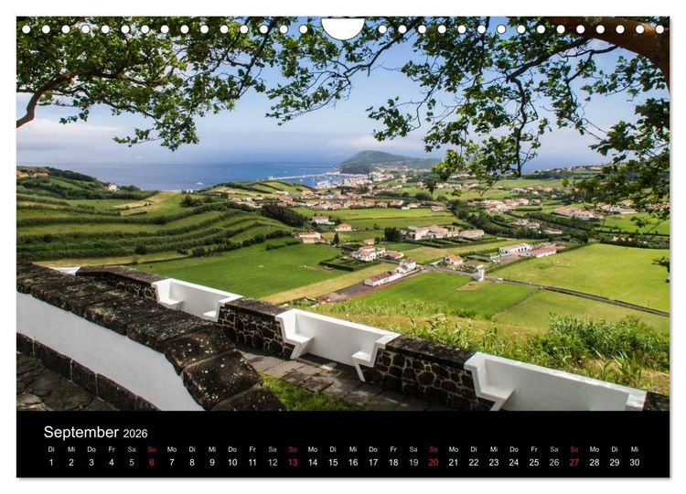 Produktbild: Faszination Azoren (Wandkalender 2026 DIN A4 quer), CALVENDO Monatskalender