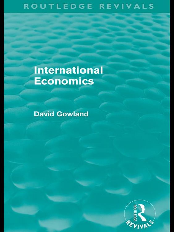 Produktbild: International Economics (Routledge Revivals)