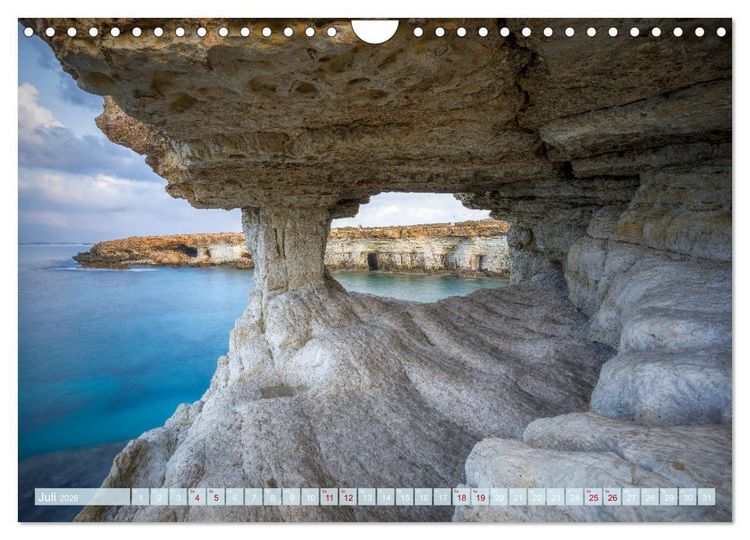 Produktbild: Zypern Geheimnisvolle Insel (Wandkalender 2026 DIN A4 quer), CALVENDO Monatskalender