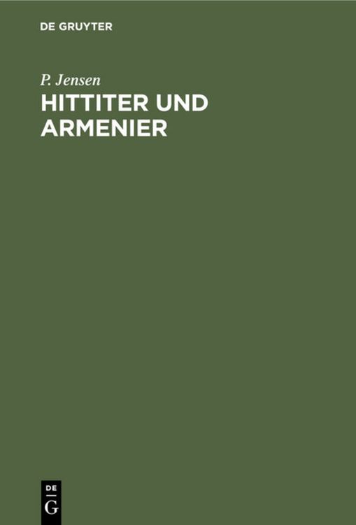 Produktbild: Hittiter und Armenier