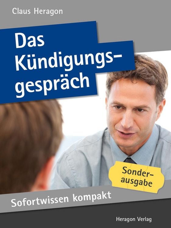 Produktbild: Sofortwissen kompakt: Das K&uuml;ndigungsgespr&auml;ch