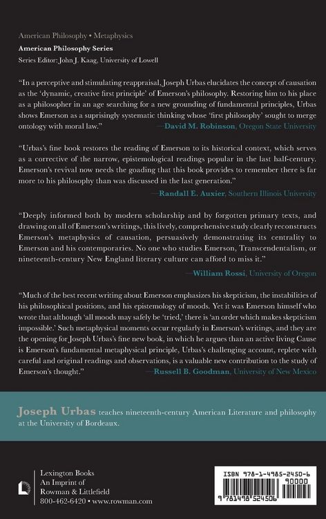 Produktbild: Emerson's Metaphysics