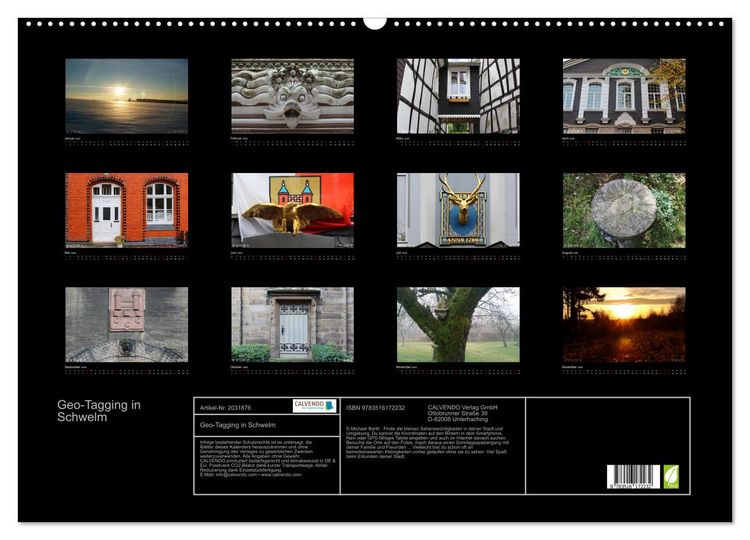 Produktbild: Geo-Tagging in Schwelm (Wandkalender 2026 DIN A2 quer), CALVENDO Monatskalender