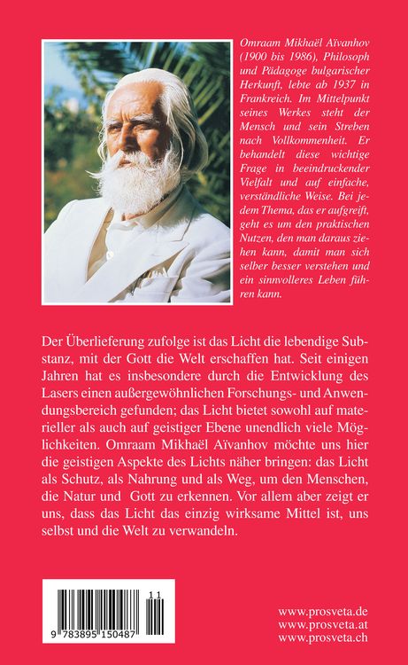 Produktbild: Das Licht, lebendiger Geist