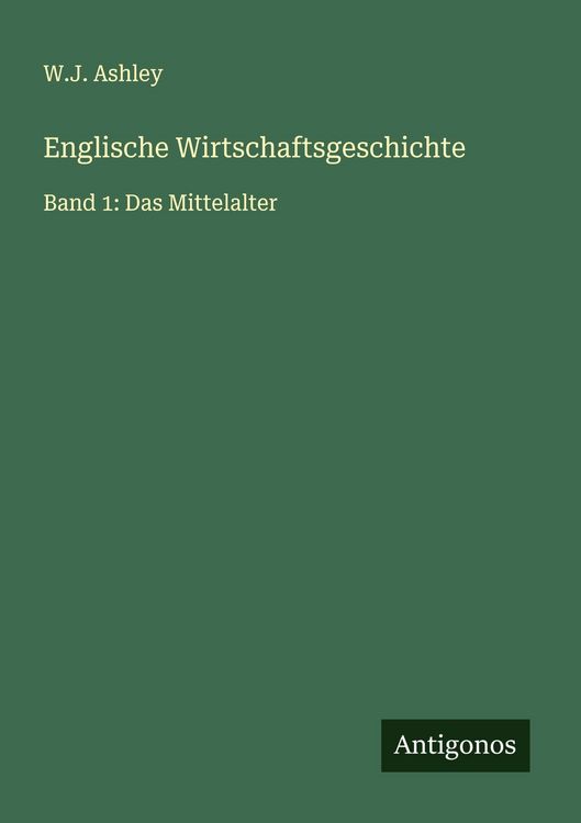 Produktbild: Englische Wirtschaftsgeschichte