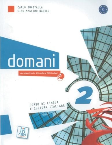 Produktbild: Domani 2.Kurs- und Arbeitsbuch + DVD-ROM + Audio-CD