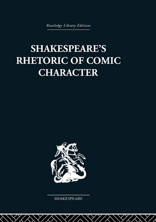 Produktbild: Shakespeare's Rhetoric of Comic Character