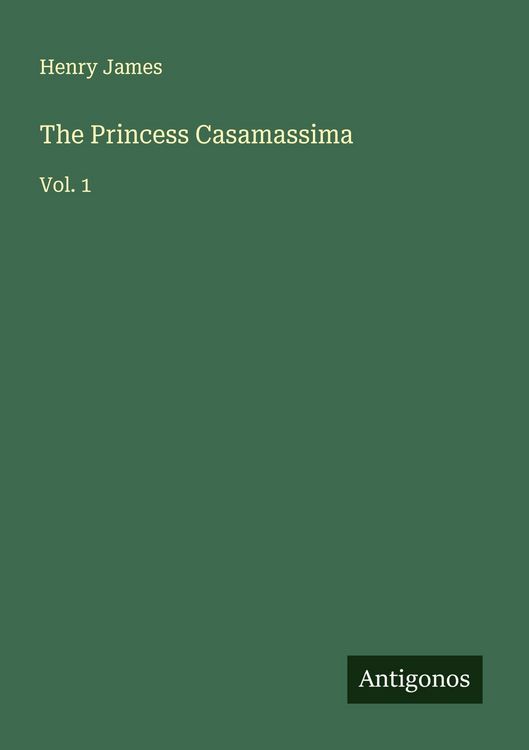 Produktbild: The Princess Casamassima