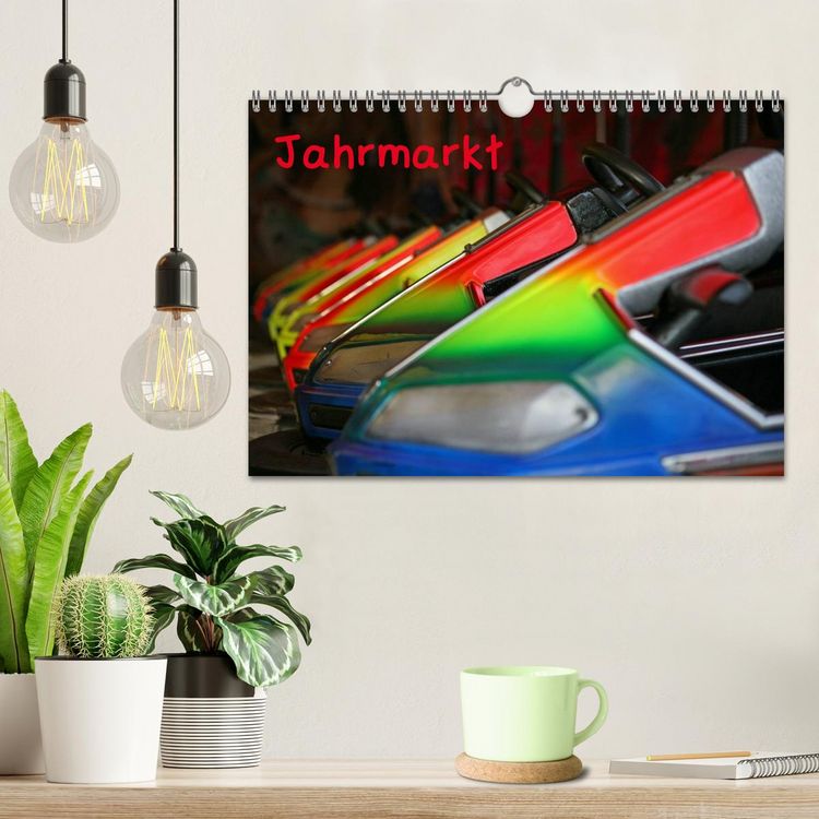 Produktbild: Jahrmarkt 2026 (Wandkalender 2026 DIN A4 quer), CALVENDO Monatskalender