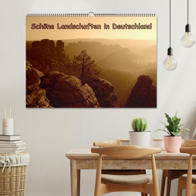 Produktbild: Sch&ouml;ne Landschaften in Deutschland (Wandkalender 2026 DIN A2 quer), CALVENDO Monatskalender