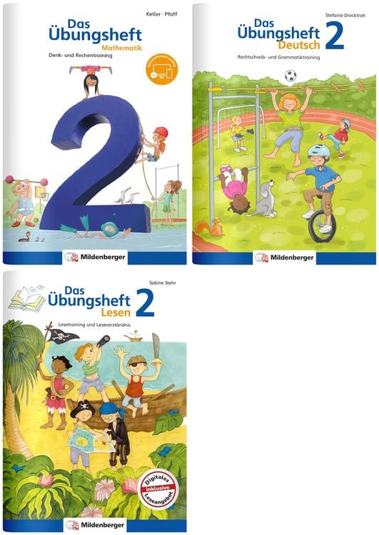 Produktbild: Sicher ins 3. Schuljahr &ndash; Paket: Rechnen &ndash; Schreiben &ndash; Lesen &ndash; Grammatik &middot; Klasse 2