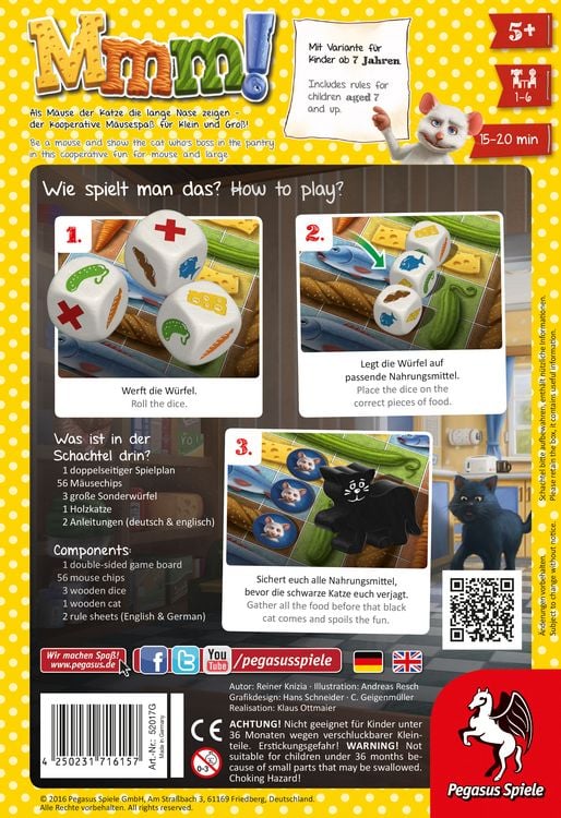 Produktbild: Pegasus - Mmm! Kinderspiel