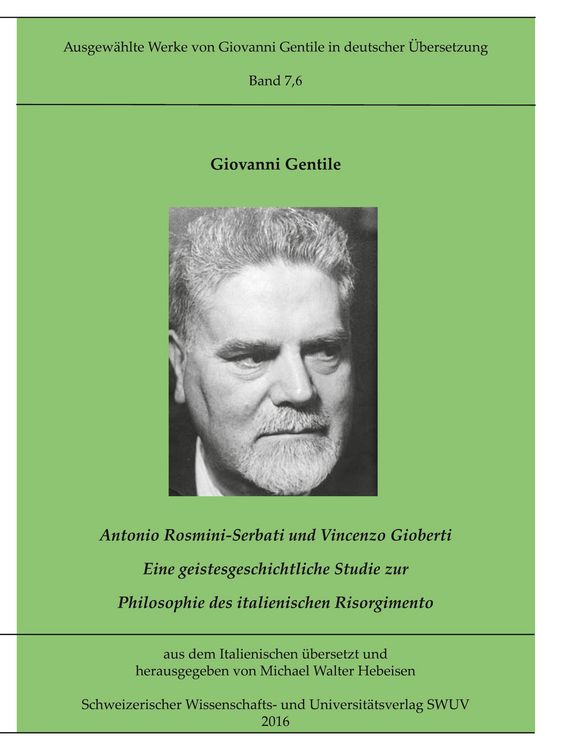 Produktbild: Antonio Rosmini-Serbati und Vincenzo Gioberti