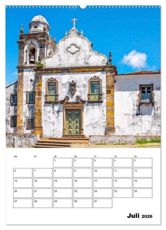 Produktbild: Olinda - ein Traumreiseziel (Wandkalender 2026 DIN A2 hoch), CALVENDO Monatskalender