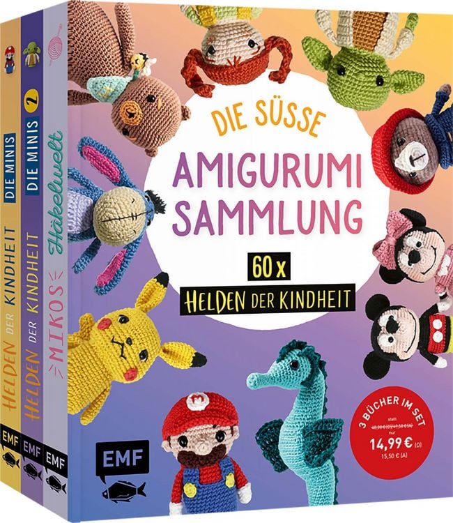 Produktbild: Helden der Kindheit & mehr &ndash; Die s&uuml;&szlig;e Amigurumi-Sammlung f&uuml;r Disney-Fans