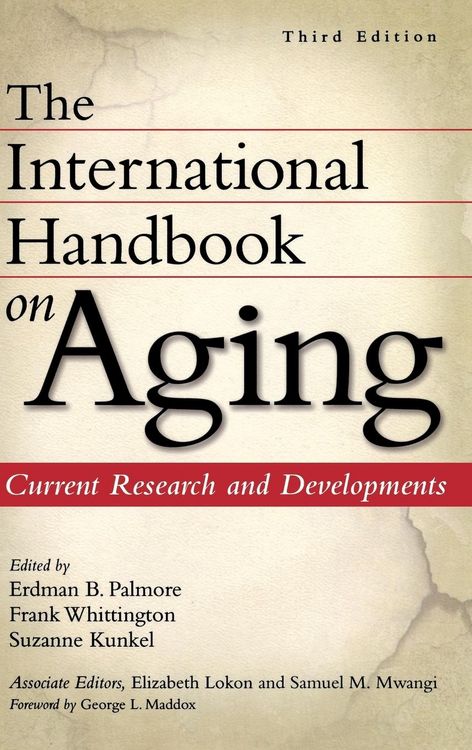 Produktbild: The International Handbook on Aging