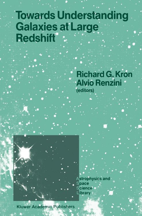 Produktbild: Towards Understanding Galaxies at Large Redshift