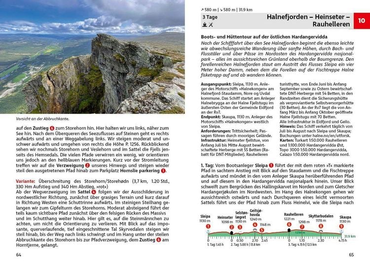 Produktbild: ROTHER Wanderf&uuml;hrer Norwegen &ndash; Der S&uuml;den. 60 Fjord- und Bergwanderungen zwischen Oslo, Kap Lindesnes und Sognefjorden