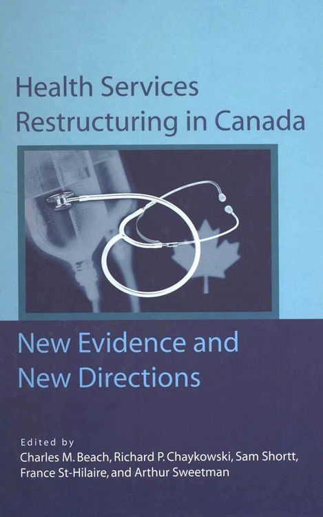 Produktbild: Health Services Restructuring in Canada