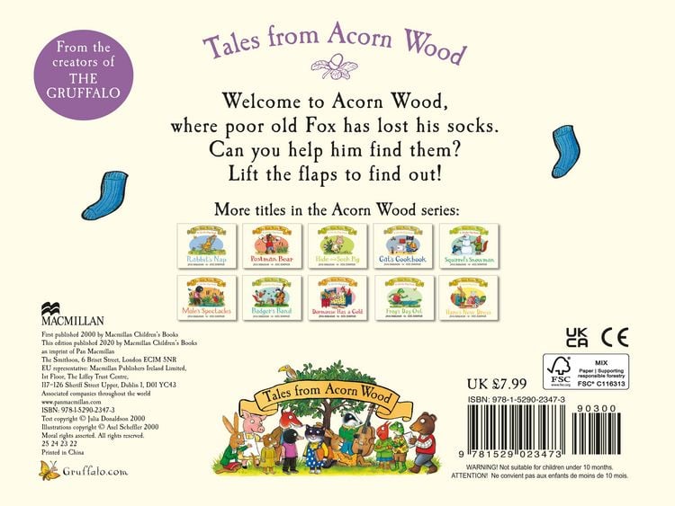 Produktbild: Tales from Acorn Wood: Fox's Socks