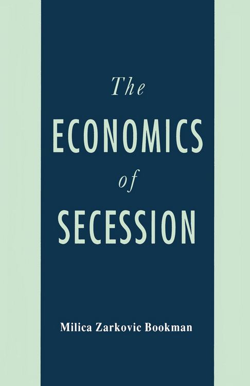Produktbild: The Economics of Secession