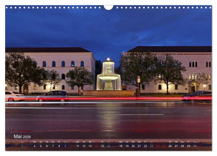 Produktbild: Impressionen aus M&uuml;nchen (Wandkalender 2026 DIN A3 quer), CALVENDO Monatskalender