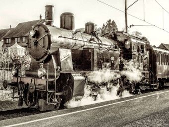 Produktbild: CALVENDO Puzzle Dampflokomotive BT 9 | 1000 Teile Lege-Gr&ouml;&szlig;e 64x48cm Foto-Puzzle f&uuml;r gl&uuml;ckliche Stunden