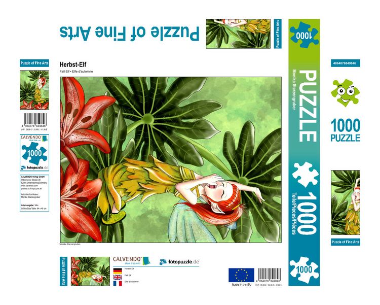 Produktbild: CALVENDO Puzzle Herbst-Elf | 1000 Teile Lege-Gr&ouml;&szlig;e 64x48cm Foto-Puzzle f&uuml;r gl&uuml;ckliche Stunden